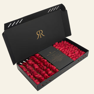 X-Large Box of 101 Roses - "Leopardia Majestique"